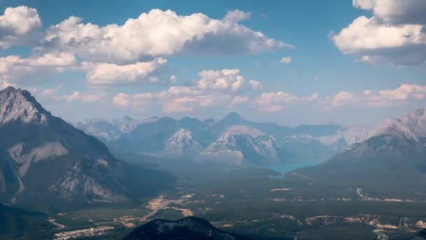 Calendário Parque Nacional Banff — Vídeo de Stock