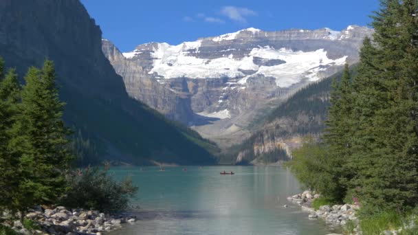 Montañas Cerca Del Lago Louise — Vídeos de Stock