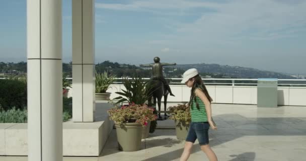 Getty Center Los Angeles — Stockvideo