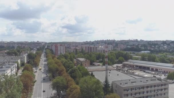 Vue Aérienne Ternopil — Video