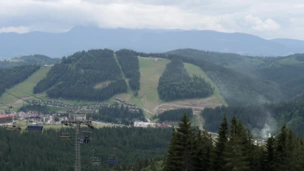 Landschap Bergen — Stockvideo