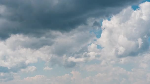 Felhőkép Idő Lapse Festői Kilátás — Stock videók