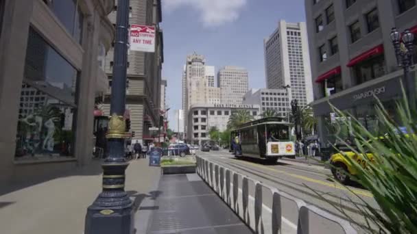 Powell Street São Francisco — Vídeo de Stock