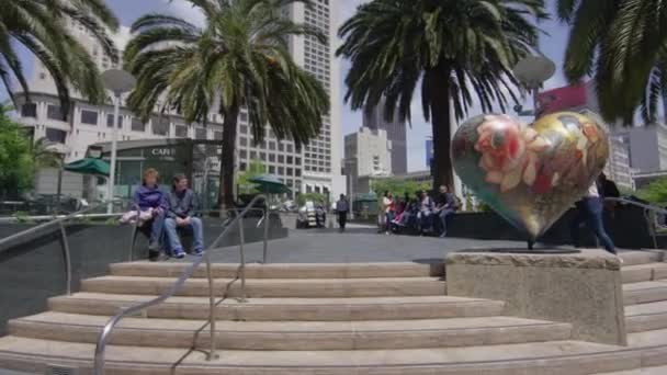 Union Square San Francisco — Wideo stockowe
