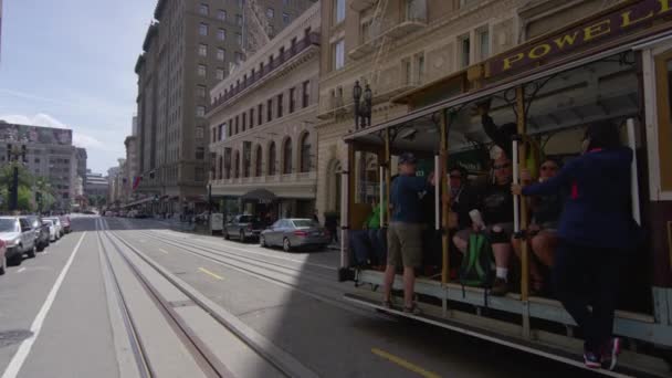 Cable Car San Francisco — Stock Video