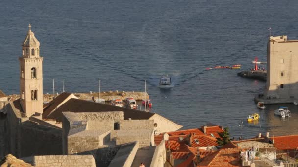 Bateau Approchant Port — Video