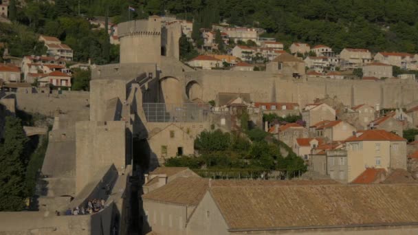 Mura Edifici Della Città — Video Stock