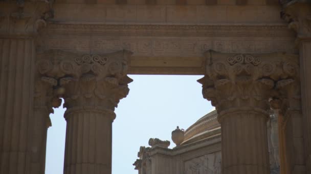 Gebouwd Van Het Paleis Voor Schone Kunsten — Stockvideo