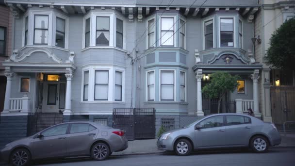 Apartment Houses San Francisco — ストック動画