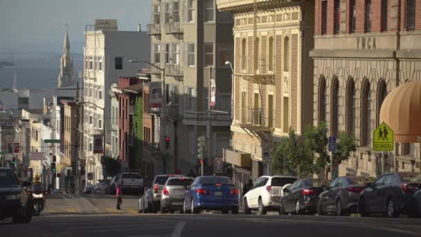 Вулиця Сан Франциско — стокове відео