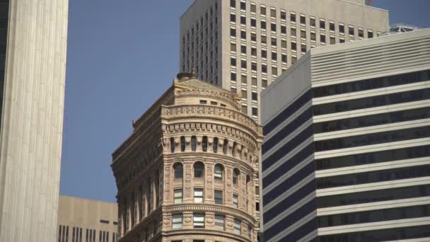 Inclinación Hacia Abajo Del Edificio Horbat — Vídeo de stock