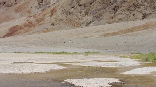 Badwater Basin Národním Parku Death Valley — Stock video