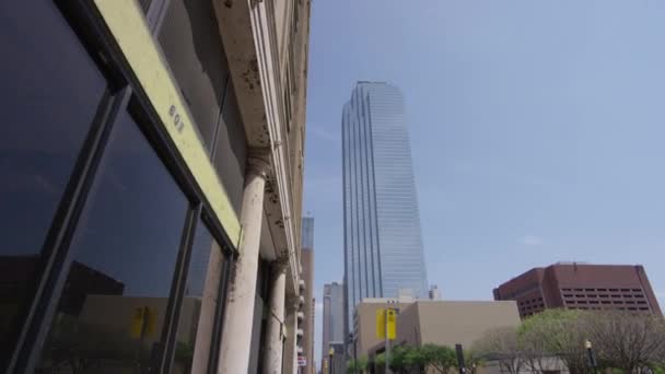 Банк Америки Плаза Інші Будівлі — стокове відео