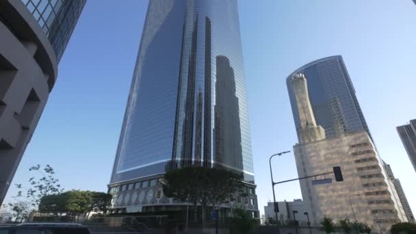 로스앤젤레스 중심가에 초고층 건물의 — 비디오