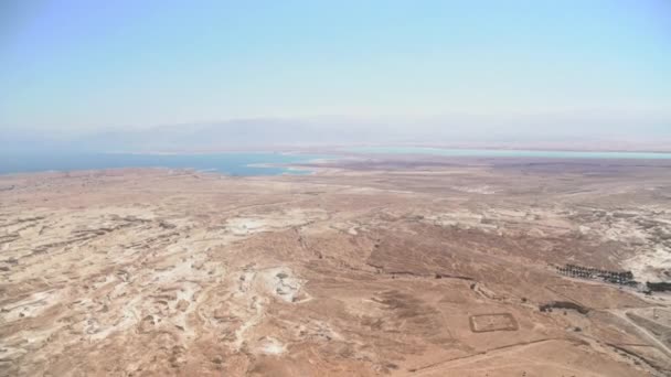 Masada Dead Sea — Stock video