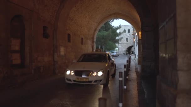 Auto Rijden Een Tunnel — Stockvideo