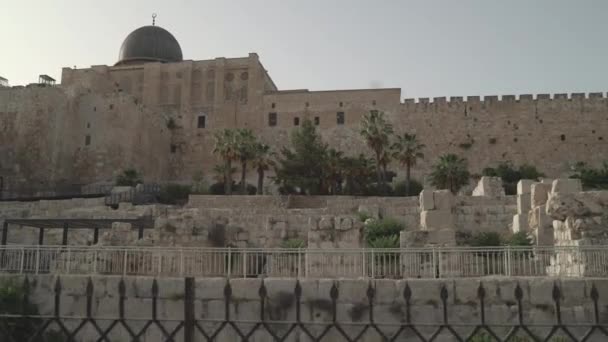 Vieja Ciudad Jerusalén — Vídeo de stock