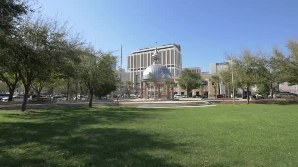 Adliye Meydanı Tampa Daki Pavilion — Stok video
