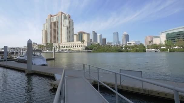 Marriot Hotel Desde Tampa Bay — Vídeos de Stock