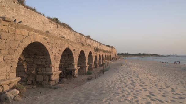 Aqueduc Romain Césarée Maritima — Video