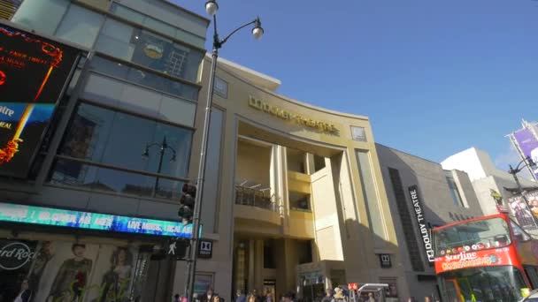 Dolby Theatre Голливуде — стоковое видео
