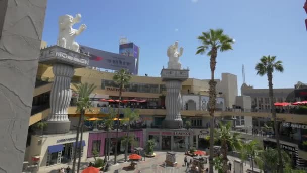 Centro Comercial Hollywood Highland — Vídeos de Stock