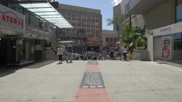 Hollywood Güneşli Bir Günde — Stok video