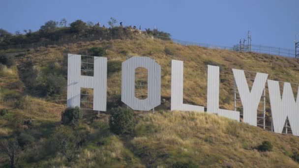 Signe Hollywood États Unis Amérique — Video