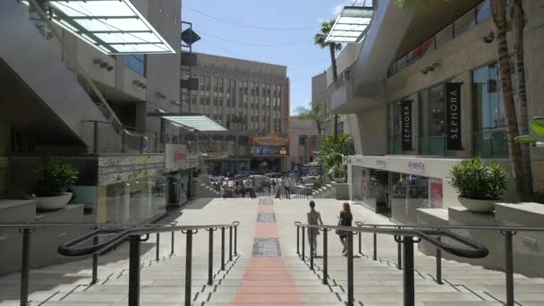 Hollywood Highland Stairs United States — 비디오