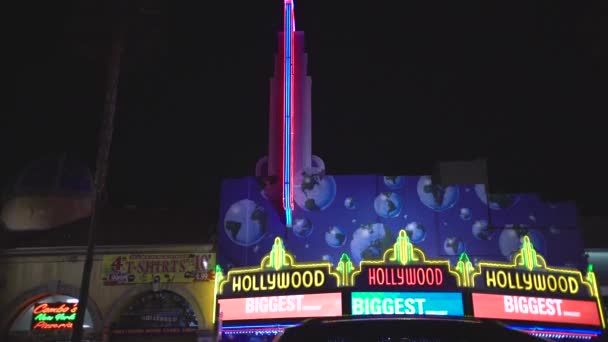 Guinness World Records Museum Hollywood — Vídeos de Stock