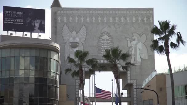 Puerta Ishtar Hollywood — Vídeo de stock