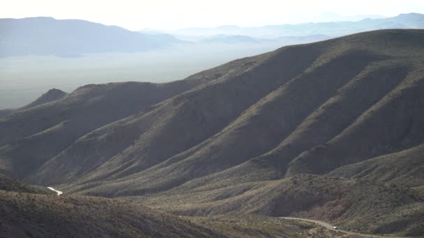 Picos Montañas Del Valle Muerte — Vídeo de stock