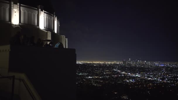 Los Angeles Visto Observatório Griffith — Vídeo de Stock