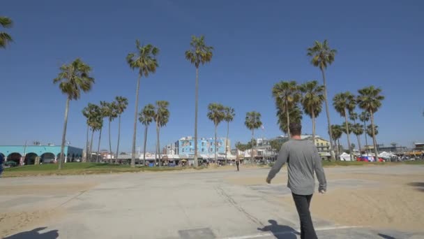 Walking Venice Beach — Stock Video