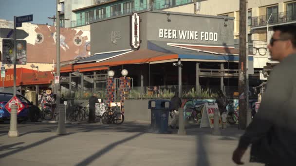 Εστιατόριο Beer Wine Food — Αρχείο Βίντεο