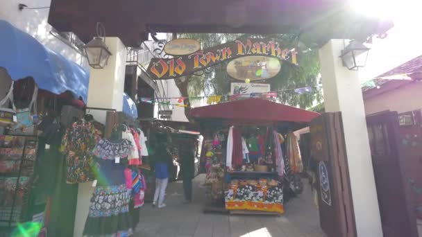 Mercado Del Casco Antiguo — Vídeos de Stock