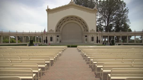 Spreckels Organ Pavilion — Stock video