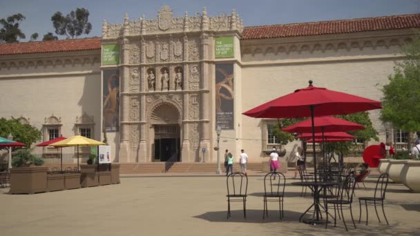 Художественный Музей Сан Диего — стоковое видео
