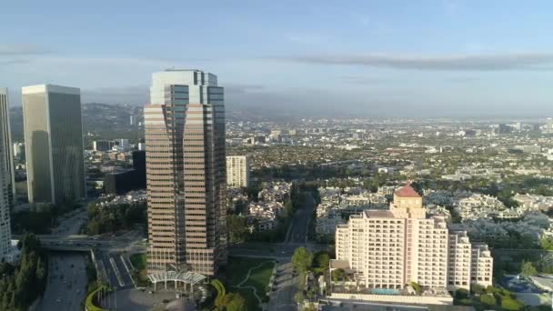 Vista Aérea Beverly Hills — Vídeo de Stock