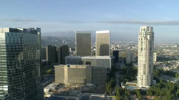 Utsikt Beverly Hills Fra Luften – stockvideo