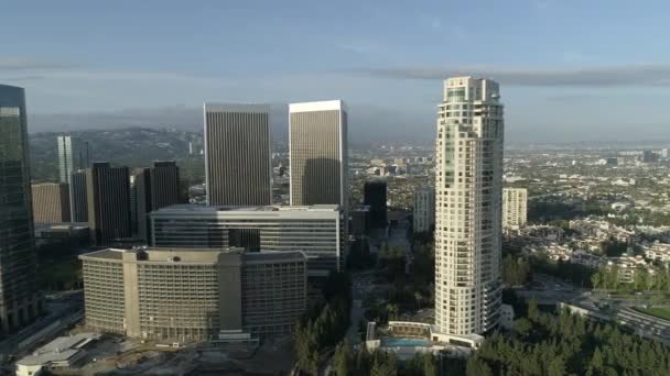 Vista Aérea Beverly Hills — Vídeo de Stock