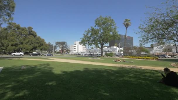Park Beverly Hills — Stockvideo