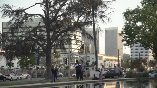 Vista Inclinada Beverly Hills — Vídeo de stock