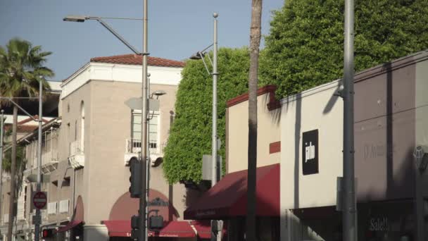 Moderne Gebouwen Beverly Hills — Stockvideo