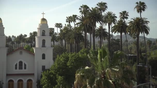 Kyrkan Den Gode Herden Beverly Hills — Stockvideo
