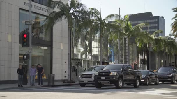 Voitures Sur Rodeo Beverly Hills — Video