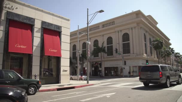 Cartier Store Beverly Hills — Stockvideo