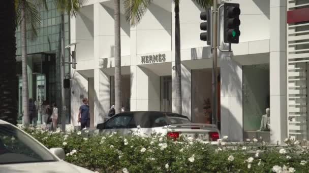 Sklep Hermes Beverly Hills — Wideo stockowe