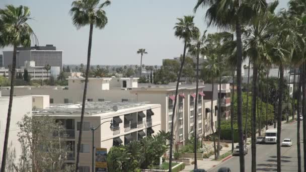 Vista Ángulo Alto Una Calle Estados Unidos América — Vídeo de stock