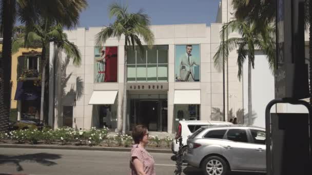 Hugo Boss Beverly Hills — Video Stock
